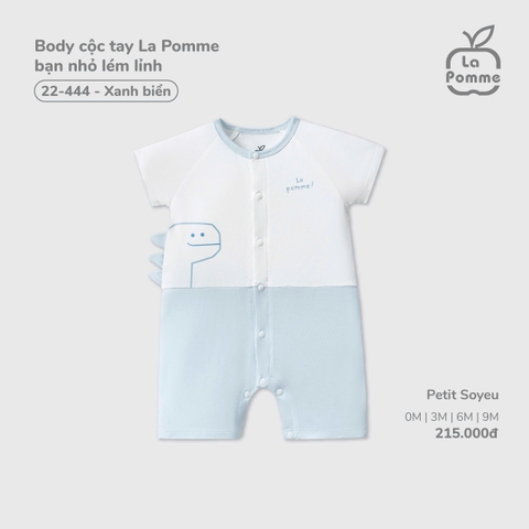 LP - Body cộc tay La Pomme bạn nhỏ lém lỉnh - Xanh biển - 6-9M - SS26.T2C