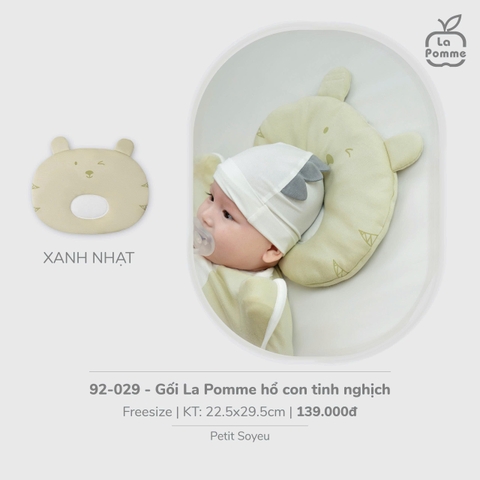LP - Gối La Pomme hổ con tinh nghịch - Xanh nhạt - FS - SS26.T3B