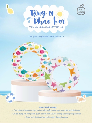 Quà tặng Phao bơi ( Màu ngẫu nhiên)