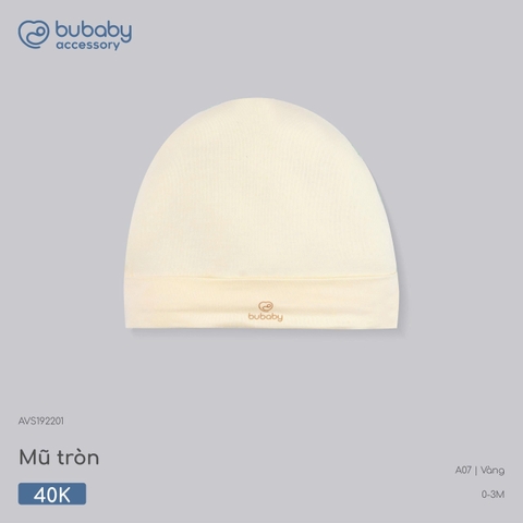 BU - Mũ tròn - AVS192201 - Vàng - 0-3M - SS26.T6A