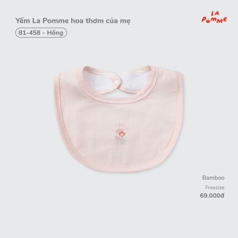 LP - Yếm La Pomme hoa thơm của mẹ - Hồng - FS - SS26.T7A