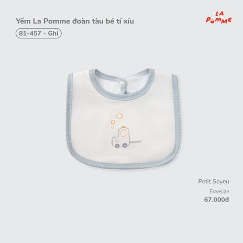 LP - Yếm La Pomme đoàn tàu bé tí xíu - Ghi - FS - SS26.T7A