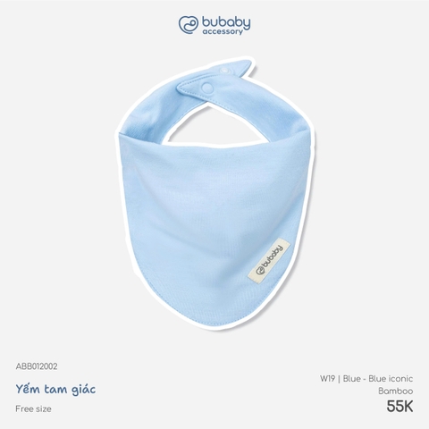 BU - Yếm tam giác - ABB012002 - Blue+blue iconic - Free size - SS26.T8C