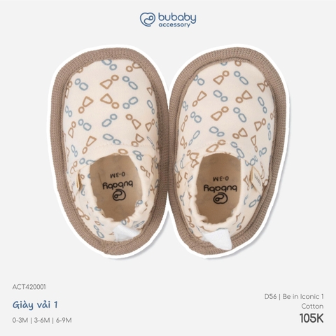 BU - Giày vải - ACT420001 - Be in Iconic 1 - 3-6M - SS26.T8C