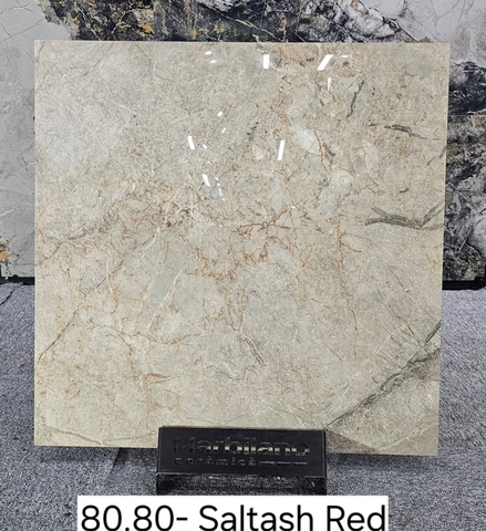 Gạch Vân Đá Tự Nhiên 80x80 Saltash Red