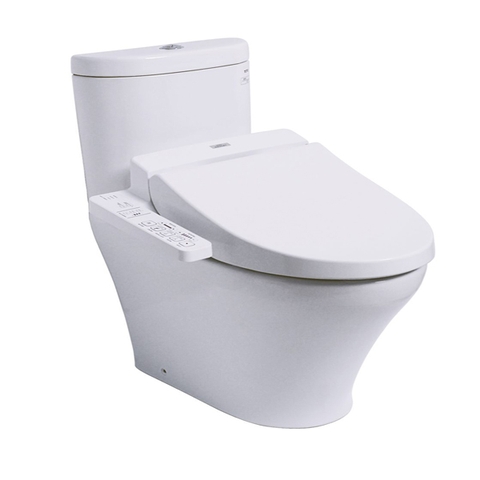 Bồn cầu một khối TOTO CS818DW7 kèm nắp rửa điện tử Washlet