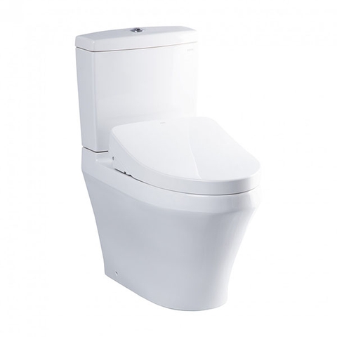 Bồn cầu hai khối TOTO CS945DNW11 kèm nắp rửa điện tử Washlet