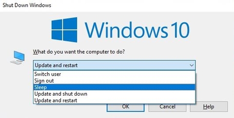 Tắt, ngủ, và khởi động máy tính với phím tắt riêng của bạn.