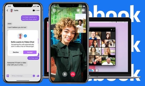 Facebook Messenger Rooms chính thức ra mắt cho tất cả người dùng web và mobile