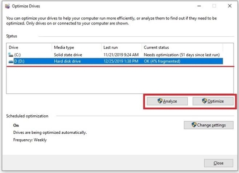 Dung lượng ổ cứng trống tối thiểu bao nhiêu để PC hoạt động mượt???