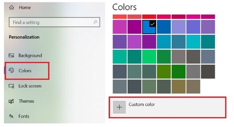 Đổi màu vùng kéo chuột - Tăng sự đa dạng màu sắc.