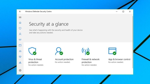 Đặc cách file/thư mục khỏi bị quét bởi Windows Defender trên Windows 10