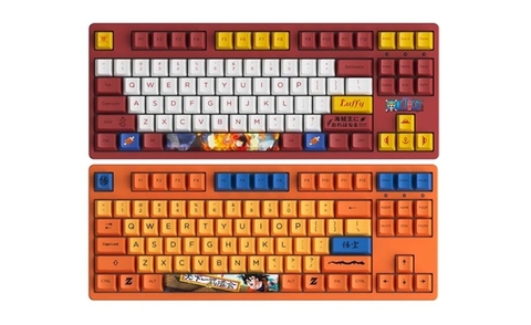 GIỚI THIỆU VÀ ĐÁNH GIÁ BÀN PHÍM AKKO 3087 RF ONE PIECE – LUFFY / DRAGON BALL Z - GOKU