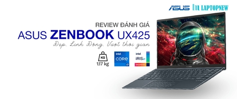 GIỚI THIỆU & ĐÁNH GIÁ ASUS ZENBOOK UX425 | LAPTOPNEW.vn