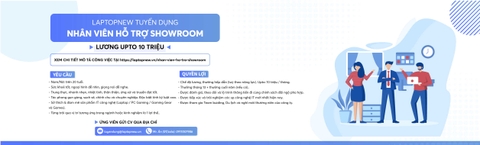 NHÂN VIÊN HỖ TRỢ SHOWROOM