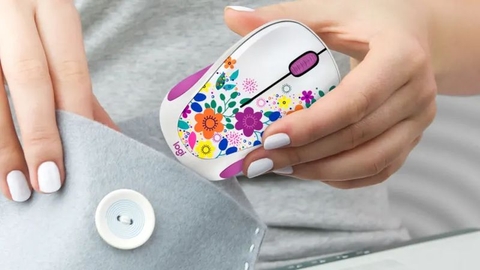 Logitech ra mắt bộ sưu tập các mẫu chuột không dây rực rỡ màu sắc Design Collection