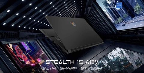 [REVIEW SẢN PHẨM] LAPTOP MSI STEALTH 15 - CPU GEN 13