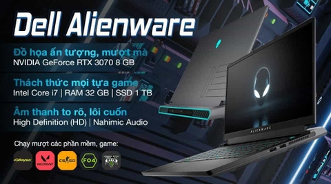[REVIEW SẢN PHẨM] - LAPTOP DELL ALIENWARE M15