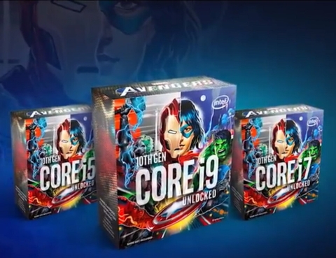 Intel chính thức công bố dòng chip KA - phiên bản vi xử lý mang chủ đề Marvel's Avengers