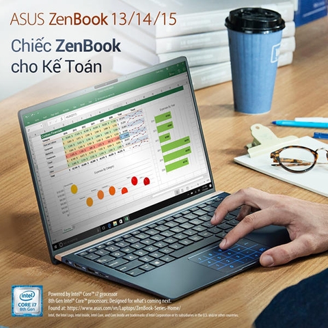 [REVIEW - ASUS ZENBOOK UX333] - Đẳng cấp & tinh tế. Thiết kế nhỏ gọn và pin dùng trên 7giờ