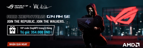 KHUYẾN MÃI ROG ZEPHYRUS G14 - AW SE JOIN THE REPUBLIC. JOIN THE WALKERS.