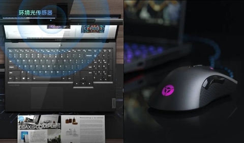 Lenovo ra mắt chuột chơi game và đèn treo màn hình mới