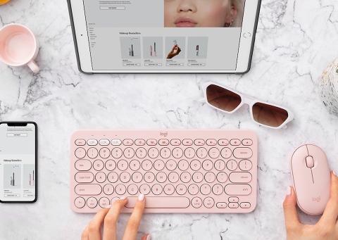 Cạnh tranh với Apple, Logitech sản xuất chuột và bàn phím hỗ trợ cho các thiết bị Mac