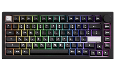 GIỚI THIỆU VÀ ĐÁNH GIÁ BÀN PHÍM MONSGEEK M1 V5 VIA WHITE ON BLACK ROSEWOOD