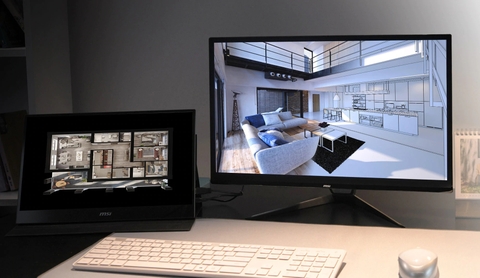 MSI chính thức mở bán màn hình tích hợp PC MSI PRO 22XT 10M All-in-one mạnh mẽ và linh động