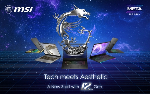 MSI RA MẮT LAPTOP GAMING DÀNH CHO NGƯỜI SÁNG TẠO MỚI TẠI CES 2022