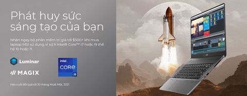 PHÁT HUY SỨC SÁNG TẠO CÙNG MSI