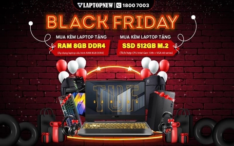 BLACKFRIDAY 2023 DUY NHẤT TẠI LAPTOPNEW