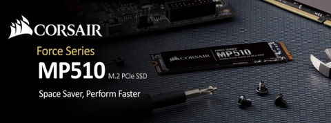 Corsair ra mắt chiếc ổ cứng SSD M.2 NVMe MP510 phiên bản 4TB sử dụng giao tiếp PCIe 3.0 x4