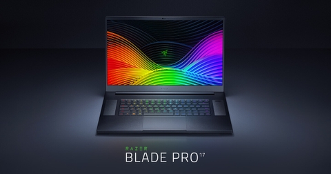 Razer Blade 17 Pro màn hình 300Hz, CPU Core i7 8 nhân, RTX 2070/2080