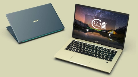Acer Swift 3X đối thủ đáng gờm của MacBook Air với thời lượng pin 17 tiếng