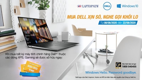 MUA DELL XỊN SÒ, NGHE GỌI KHỎI LO