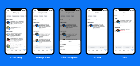 Facebook ra mắt tính năng mới, cho phép người dùng xóa cùng lúc nhiều bài đăng cũ