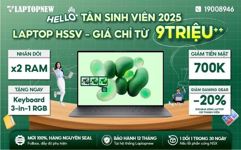 HELLO TÂN SINH VIÊN - KHÁM PHÁ LAPTOP AI 2025 TẠI LAPTOPNEW