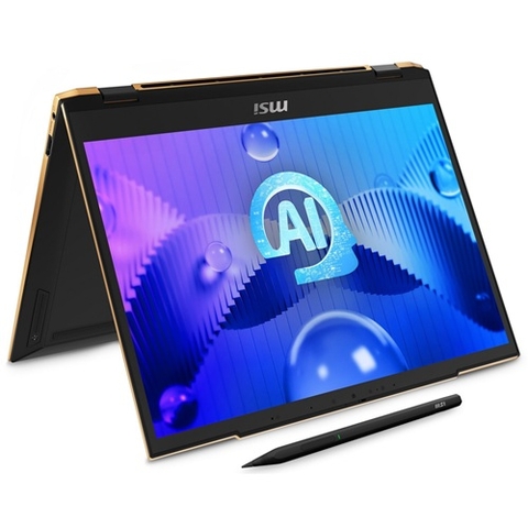 Laptop MSI Summit E13 AI EVO U71610 | CPU Ultra 7-155H | RAM 16GB LPDDR5 | SSD 1TB PCIe | VGA Onboard | 13.3 WUXGA IPS, Touch cảm ứng 2in1, 100% sRGB | Win11 Pro