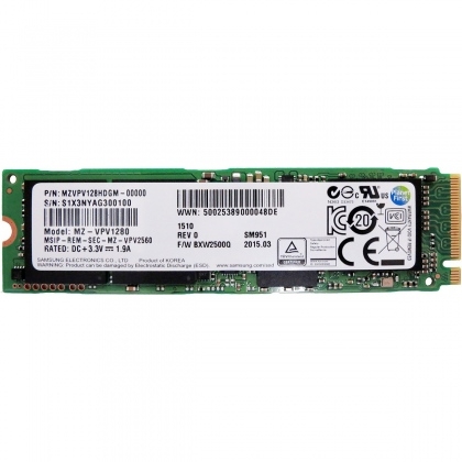 SSD 256GB M2 PCIe3x4 For Laptop - Samsung PM981