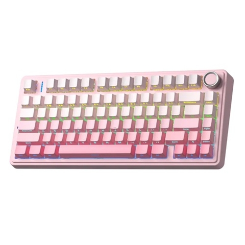 Keyboard Aula F75 (2049) - LED RGB và 3 Mode (Hồng gradient/ Dream Sakura switch)