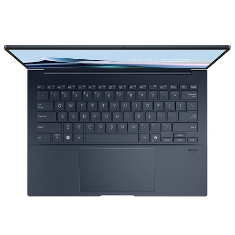 Laptop Asus Zenbook 14 Oled | CPU Ultra 5-225H | RAM 16GB LPDDR5x | SSD 512GB PCIe | VGA Onboard | 14.0 QHD 2K8 OLED, 100% DCI-P3 & 120Hz | Win11. Part: UX3405 U51651 (Silver/Blue)