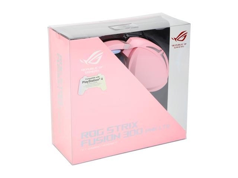 Asus - Headset ROG Strix Fusion 300 Pink