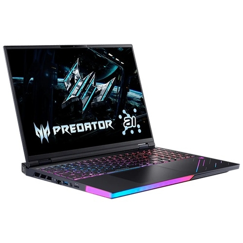 Laptop Acer Predator Helios 16 AI U93240G59 | CPU Ultra 9-275HX | RAM 32GB DDR5 | SSD 4TB PCIe | VGA RTX 5090 24GB | 16.0 QHD 2K5 OLED, 100% DCI-P3 & 240Hz | Win11 Pro
