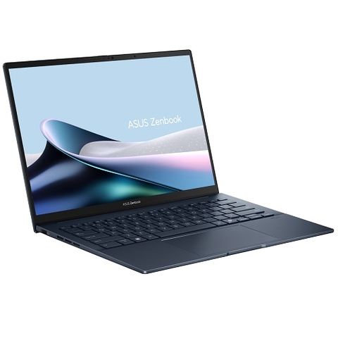Laptop Asus Zenbook 14 Oled | CPU Ultra 5-225H | RAM 16GB LPDDR5x | SSD 512GB PCIe | VGA Onboard | 14.0 QHD 2K8 OLED, 100% DCI-P3 & 120Hz | Win11. Part: UX3405 U51651 (Silver/Blue)