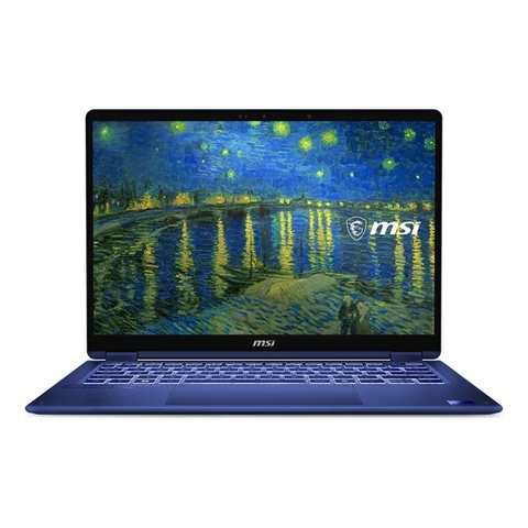 Laptop MSI Prestige 14 Flip AI+ Vincent Van Gogh Edition The Starry Night Over the Rhone | CPU Ultra X9-378H | RAM 32GB LPDDR5X | SSD 1TB PCIe | VGA Onboard | 14.0 WUXGA OLED, 120% sRGB, Touch cảm ứng | Win11.  Part: 260VN