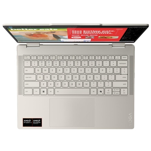 Laptop Lenovo Yoga 7 2in1 14AKP10 R71610 | CPU R7 AI 350 | RAM 16GB LPDDR5x | SSD 1TB PCIe | VGA Onboard | 14.0 WUXGA IPS, Touch cảm ứng, 100% sRGB, xoay 360@ | Win11