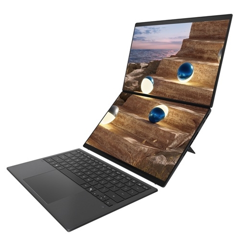 Laptop Asus Zenbook DUO | CPU Ultra X7-358H | RAM 32GB LPDDR5x | SSD 512GB PCIe | VGA Onboard | 14.0 QHD 3K OLED, 100% DCI-P3 & 144 Hz, Touch cảm ứng | Win11 + Office. Part: UX8407AA SN439WS