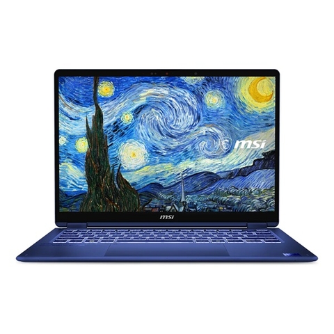 Laptop MSI Prestige 14 Flip AI+ Vincent Van Gogh Edition The Starry Night | CPU Ultra X9-378H | RAM 32GB LPDDR5X | SSD 1TB PCIe | VGA Onboard | 14.0 WUXGA OLED, 120% sRGB, Touch cảm ứng | Win11. Part: 259VN