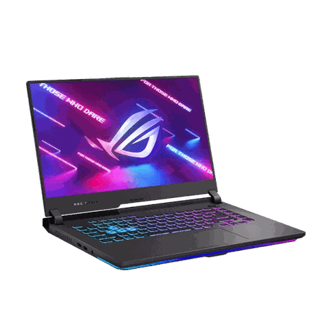 Laptop Asus ROG Strix G15 G513 - cổng kết nối trái